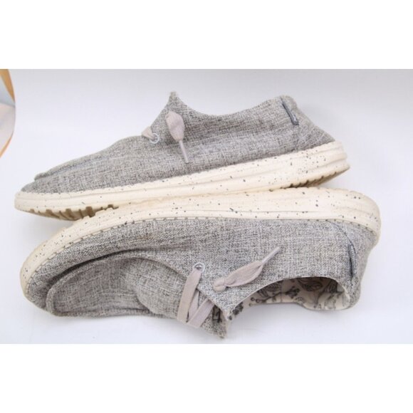 Hey Dude Wendy Linen Shoes Sneakers Women's Walking Comfort Sz 9 Eur 40 - Picture 5 of 12